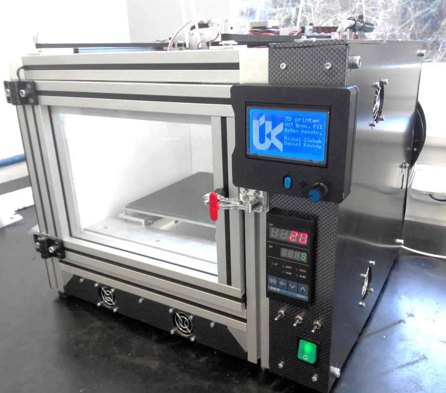 VYBRANÉ DIPLOMOVÉ PRÁCE Konstrukce 3D tiskárny pro materiály s