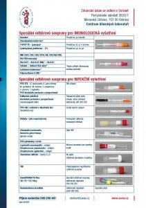 Speciální odběrové soupravy krácená verze pro tisk pro odběr žilní krve id:1 Odběrová stříkačka na srážlivou krev (SARSTEDT)