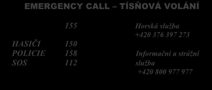 cz INFORMAČNÍ STŘEDISKO A STŘEDISKO ENVIRONMENTÁLNÍ VÝCHOVY KAŠPERSKÉ HORY Sušická 399 341 92 Kašperské Tel.: 376 582 734 E-mail: iskhory@npsumava.