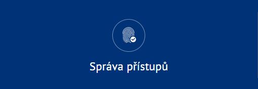 Držitel registrace Přihlášení do systému EI Na portálu pristupy.sukl.cz klikněte na Správa přístupů.