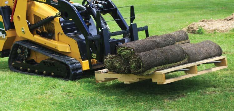 Paletové vidle Paletové vidle jsou skvělým nástrojem pro přepravu objemného materiálu v