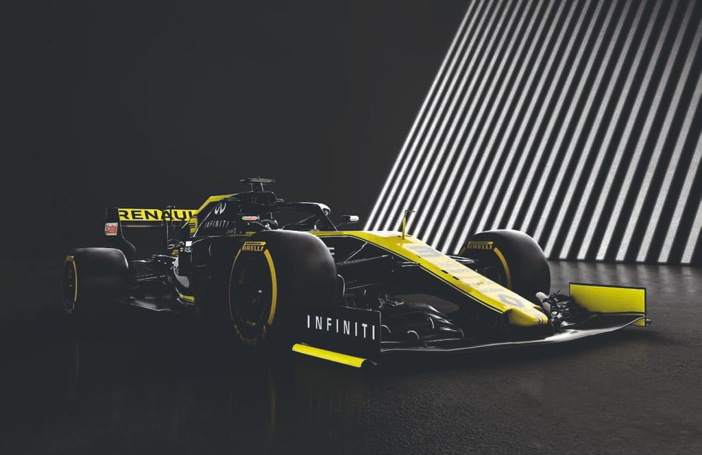 Celou kolekci RENAULT F1 TEAM najdete na: shop.renaultsport.com RENAULT F1 TEAM KOLEKCE 2019 Obsahu této publikace, její přesnosti a aktuálnosti k datu jejího tisku jsme věnovali veškerou péči.