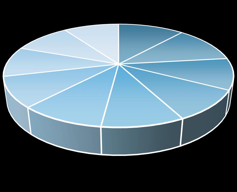 existenciální 12% menšin 9% závislosti a sociální