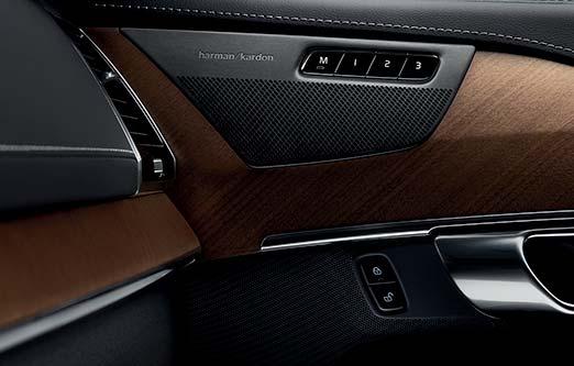 Ve spolupráci s odborníky na zvuk ze společností Bowers & Wilkins a Harman Kardon jsme proto vytvořili několik audiosystémů s tím nejlepším zvukem v dané třídě.