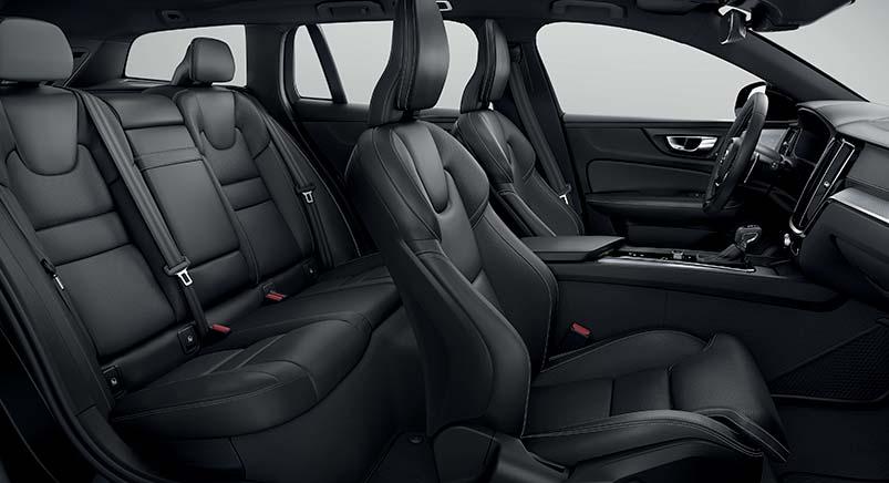 interiéru Charcoal, R300 Čalounění v kombinaci jemná kůže