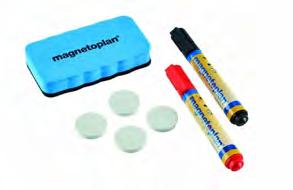 Popisovač Magnetoplan Magnetický držák popisovačů Magnetoplan acryl Kód: Barva: Prodejní cena bez DPH / balení: magimark4 sada