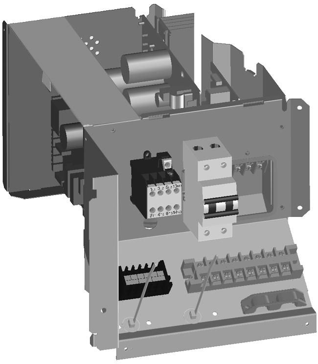 5.3. Componentes principais da caixa de distribuição 5.4. Diagrama funcional 8 5 6 Placa de circuito impresso principal A placa de circuito impresso principal controla o funcionamento da unidade.