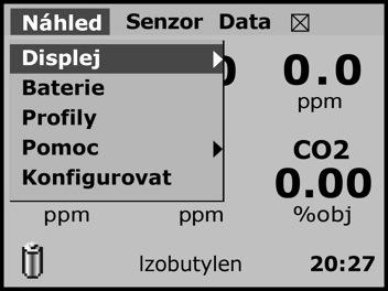 Stisknutí tlačítka, aby se přešlo na předchozí znak (z b na a. Stisknutí tlačítka, aby se vytvořil následující znak. Stisknutí tlačítka, aby se smazal poslední zadaný znak.