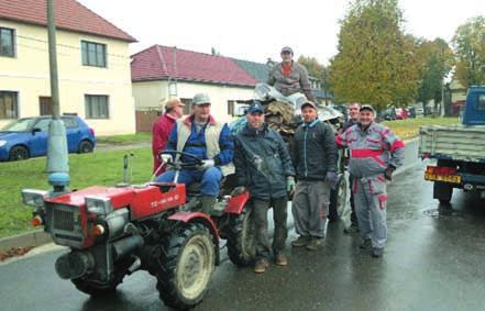 Tímto chci podûkovat v em obãanûm, ktefií nepotfiebn m star m Ïelezn m rotem pfiispûli k akci. I kdyï neodpustím si poznámku, Ïe vnuãniãkách byl zfiejmû rychlej í Bambus.