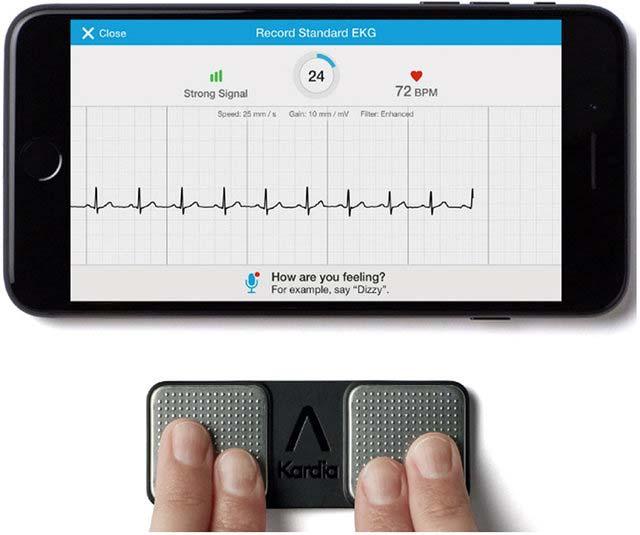 Smartphony - Mobilní EKG 64 Veale EL, Stewart AJ, Mathie A.