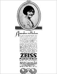 Bodově zobrazující čočky Moritz von Rohr (1868-1940) V roce 1912 propočítal