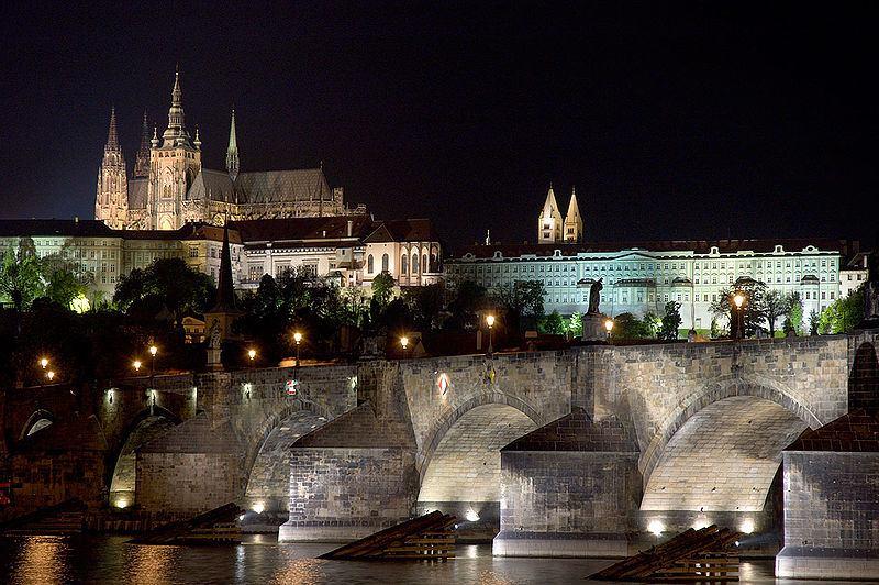 http://commons.wikimedia.org/wiki/file:prague_castle_as_seen_at_night.jpg Attribution-ShareAlike 3.