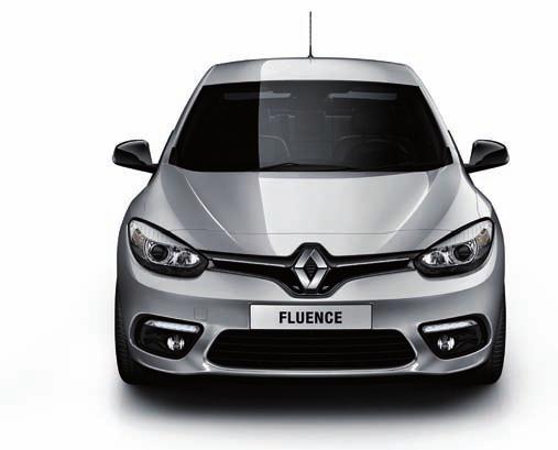 RENAULT FLUENCE LIMITED Prvky výbavy LIMITED: Dvouzonová automatická klimatizace se 3 režimy nastavení a výduchy pro zadní sedadla Dešťový a