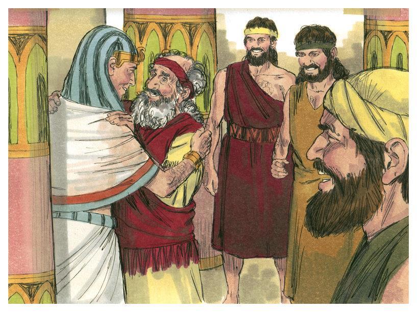 10) PŘÍPRAVA NÁVŠTĚVY FARAONA I když byl Josef vládcem Egypta, podléhal faraonovi a musel ho poslouchat.