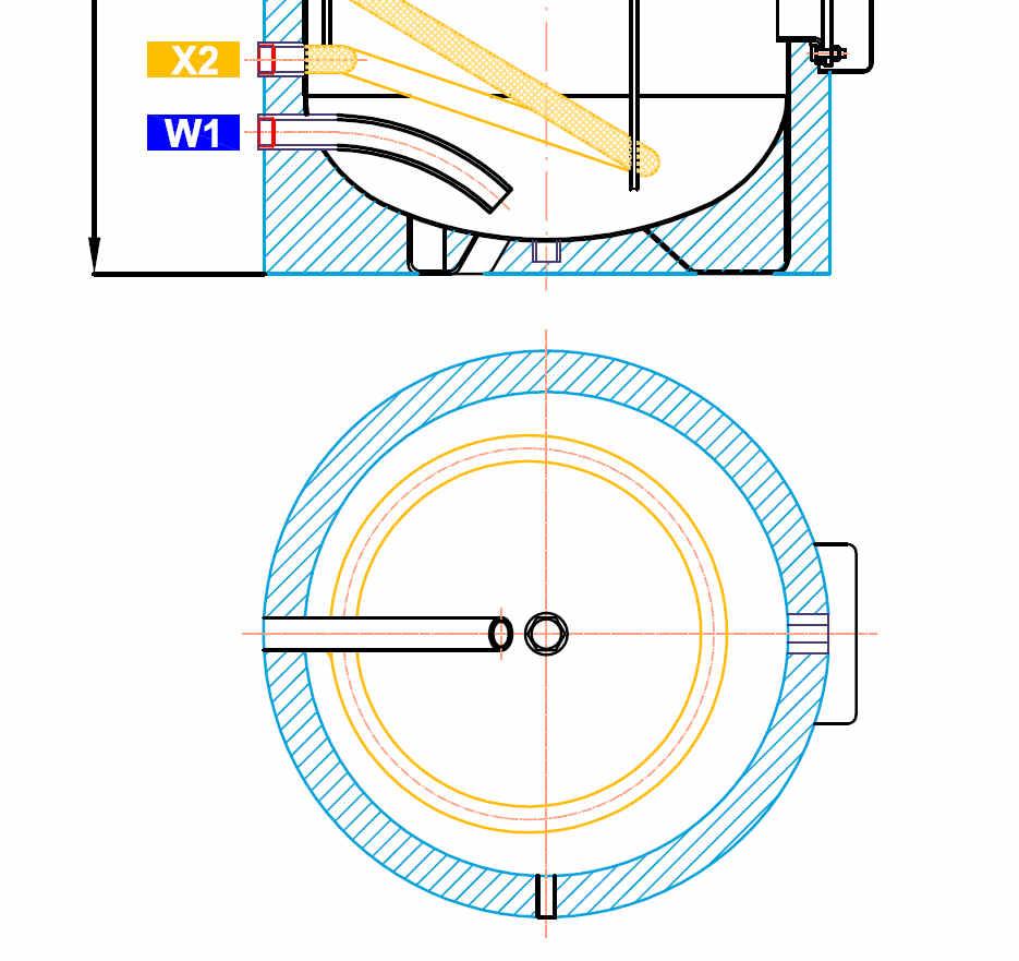 E1 G 6/4" F 735 Regulace a zabezpečení C1 G 1/2" F 400 C2 G 1/2" F 835 T G 1/2" F 965 Solární systém X1 G 5/4" F