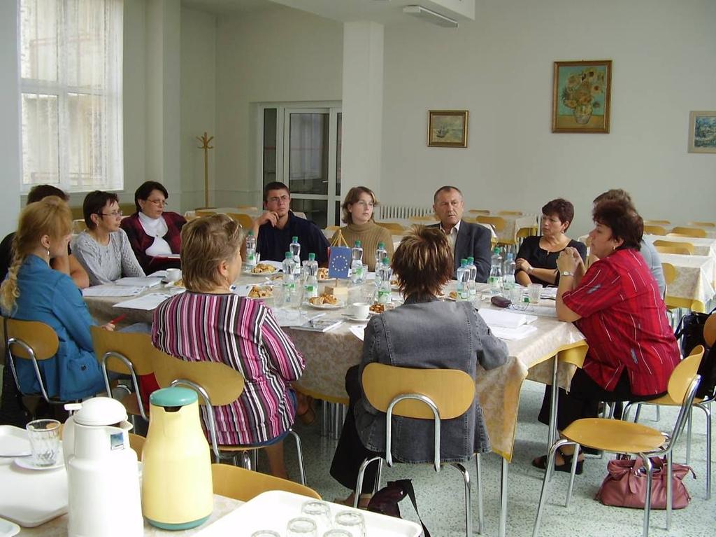 Schůzka pracovní skupiny osoby se