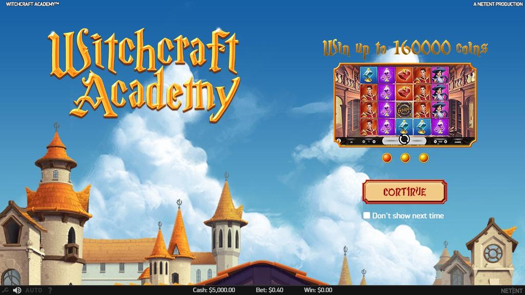 DESIGN HRY Motiv hry a grafické zpracování Vítejte u Witchcraft Academy, nejnovější hry od NetEnt!