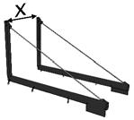 550Z typ V, N, X, P s příslušenstvím (bez obr.) Obr. 62: Závěs Modular X (mm) 414 510 638 798 Velikost 1 Velikost 2 Velikost 3 Velikost 4 Z H #.