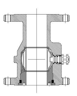 KULOVÉHO VENTILU U ch ventilů je uzávěr tvořen kuličkou s jedním průchozím otvorem.