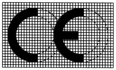 PŘÍLOHA V 2004/108 (přizpůsobený) OZNAČENÍ CE PODLE ČLÁNKU 8 Označení CE se skládá z iniciál CE v této podobě: Označení CE musí být vysoké alespoň 5 mm.
