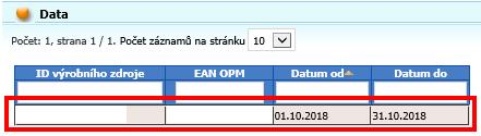 15 Měřená průběhová data Skutečná měřená průběhová data od PDS/PPS je možno zobrazit dle následujícího postupu: 1) Po přihlášení do systému vybrat v menu POZE položku Měřená průběhová data.