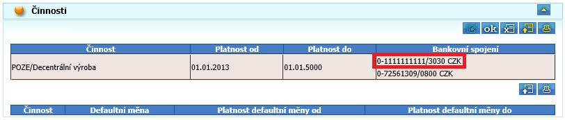 Stisknete tlačítko Uložit. Opět bude nutné potvrdit změnu prostřednictvím elektronického podpisu jako při založení bankovního spojení.