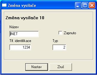 6 NASTAVENÍ A PRÁCE S PCO Na straně PCO komunikuje INET komunikátor s programovou aplikací konektorem Uni_konektGPRS. Tento konektor poté předává jednotlivé události PCO WRS32.