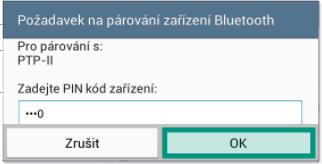 Pokud spárování proběhlo úspěšně, v seznamu připojených zařízení naleznete