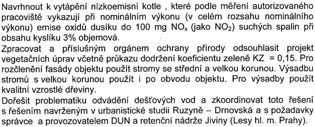 ... 5 Navrhnout k vytápìní nízkoemisní kotle, které podle mìøení autorizovaného pracovištì vykazují pøi nominálním výkonu (v celém rozsahu nominálního výkonu) emise oxidù dusíku do 100 mg NOx Uako