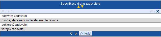 Druh VŘ podle předmětu žadatel ze seznamu vybere druh výběrového řízení. Předpokládaná hodnota v Kč bez DPH uveďte předpokládanou celkovou hodnotu výběrového řízení v Kč bez DPH.