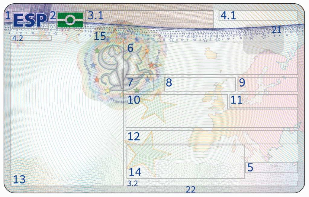 L 286/12 1.11.2017 PŘÍLOHA PŘÍLOHA PŘEDNÍ A ZADNÍ STRANA KARTY a) Popis Povolení k pobytu včetně biometrických prvků bude vydáváno jako samostatný doklad ve formátu ID 1.