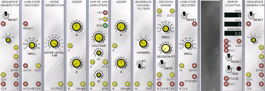 MASTER SIGNAL Pevný modul, který se využívá jako zdroj signálu. Pomocí tohoto modulu můžeme generovat analogové a digitální signály o frekvenci od 2KHz do 100KHz.