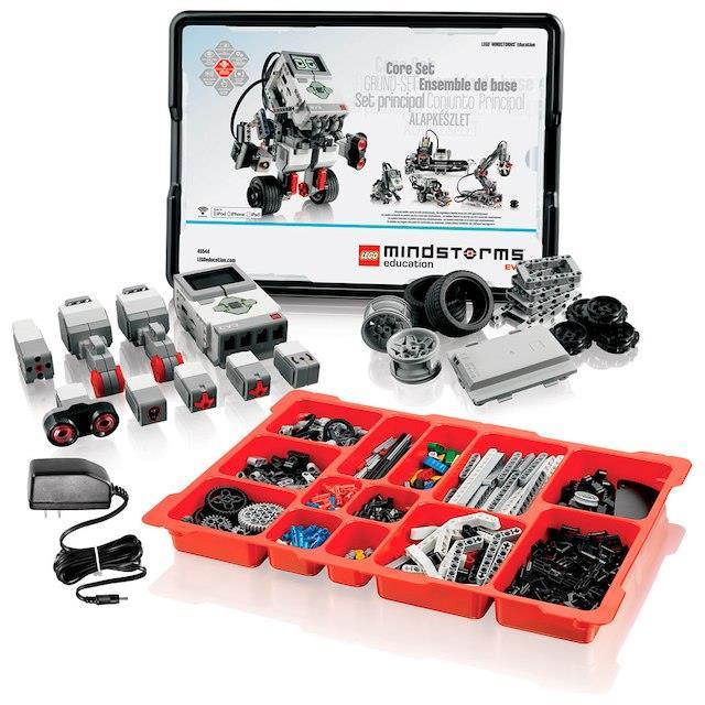 LEGO Mindstorms EV3 Education Core Set (45544) LEGO Mindstorms EV3 Home (31313) Plastový box Napájení EV3 nabíjecí baterie (45501) EV3