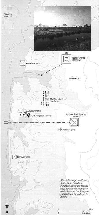 SNOFRUOVY STAVBY V DAHŠÚRU 2 pyramidy z OK: tzv.