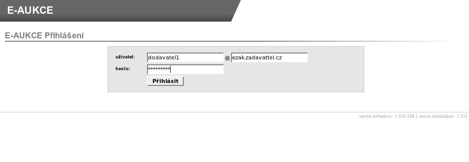 Login (uživatelské jméno) i heslo jsou tzv. case sensitive, tzn. že se rozlišují malá a velká písmena jak v uživatelském jménu, tak v heslu. Je třeba na to pamatovat v případě problémů s přihlášením.