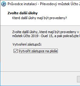 C:\UCTODUEL, který je při instalaci vytvořen.