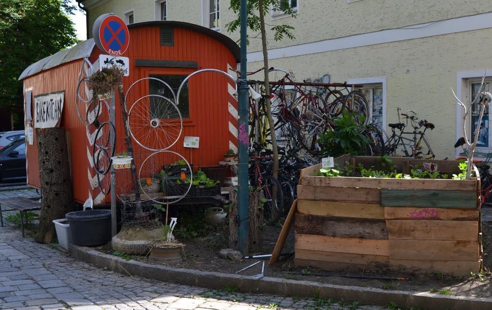 Přenos zahraničních zkušenosti studijní cesta do Horního Rakouska (5/2014) - představení paktu - projekty místních MAS - podpora sociálních podniků: B 7 ArbeitundLeben - dílna jízdních kol: -