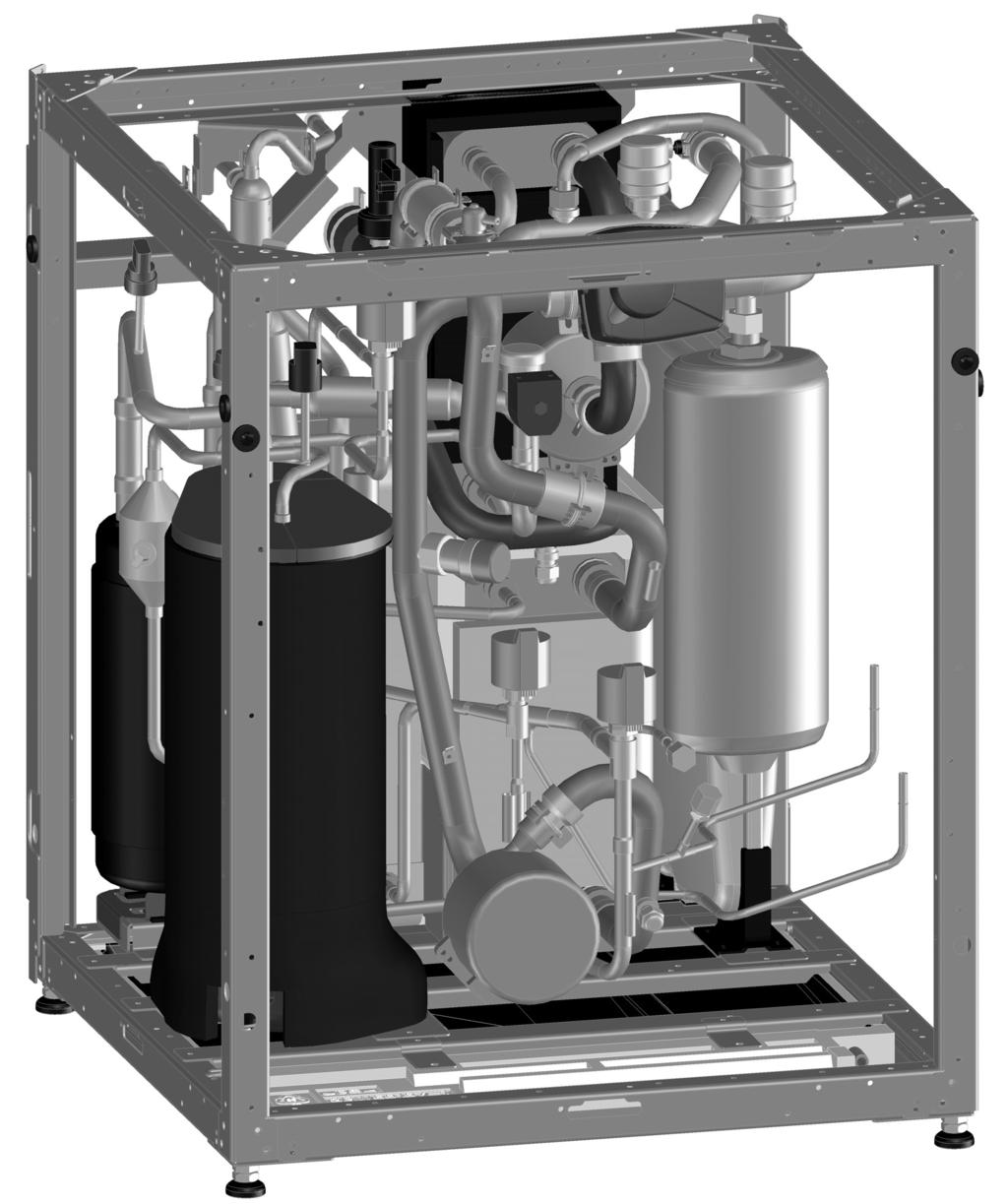 RT RT R0T R6T R9T R5T RT R7T Sensor information: RT = R0 liquid temperature RT = Water return temperature R5T = Heating leaving water temperature R6T = Ra