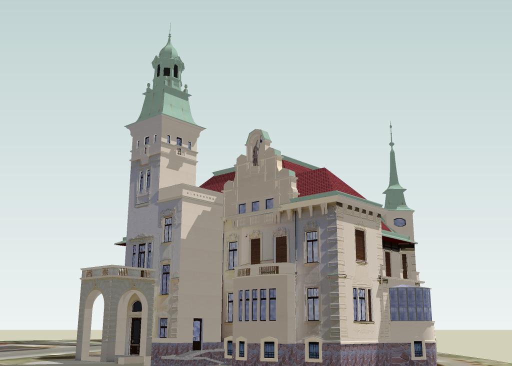 Úvod Obrázek: Hernychova vila v Ústí nad Orlicí (Pavel Tobiáš, SketchUp) Pavel