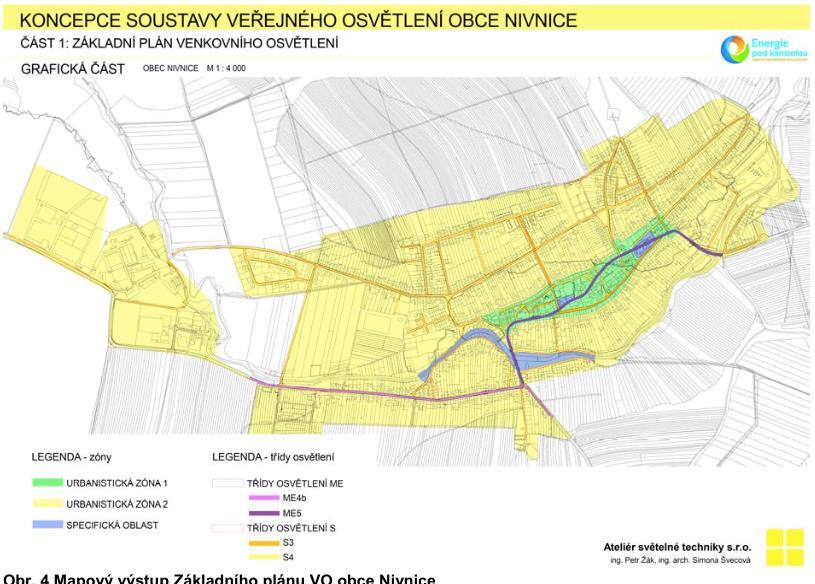 kostela. Vedle pohledových os se kostel uplatňuje také z jihovýchodu od hřbitova (4) a rozhledny (6), a ze severozápadu od břehu potoka Nivničky (5).