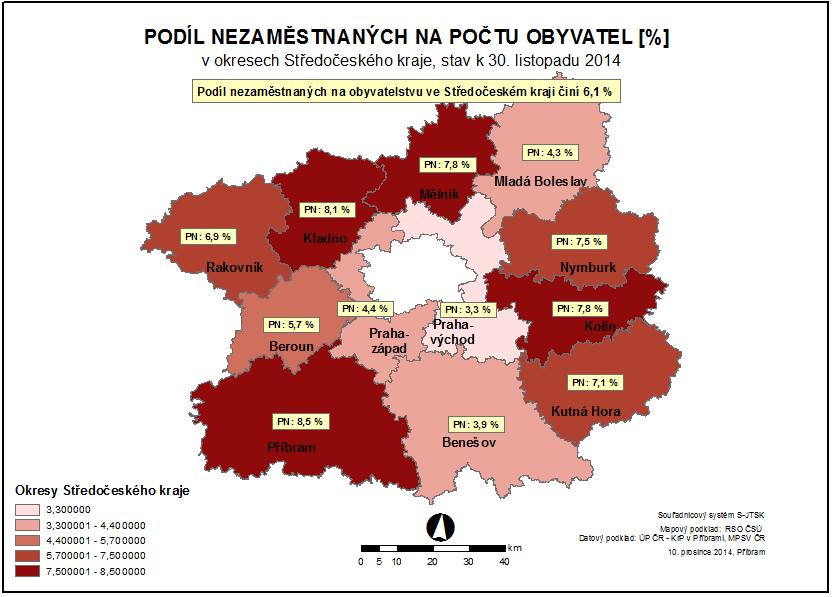 Měsíční zpráva o situaci a trhu práce Úřad