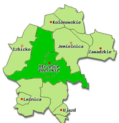 Výrazu gmina odpovídá nejlépe český správní obvod (obvod obcí s rozšířenou působností).