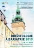 OBEZITOLOGIE A BARIATRIE OREA HOTEL VORONĚŽ, Křížkovského 47, Brno.     celostátní konferenci