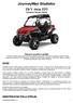 JourneyMan Gladiator Z8 V-twin EFI Universal Terrain Vehicle