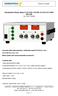 Univerzální síťový zdroj 6 V/12 V/24 V AC/5A a 5 V/6 V/12 V/30V DC/2,5A Obj. číslo