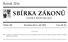 SBÍRKA ZÁKONŮ. Ročník 2016 ČESKÁ REPUBLIKA. Částka 109 Rozeslána dne 5. září 2016 Cena Kč 30, O B S A H :