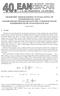 GEOMETRIC PROGRAMMING IN EVALUATING OF EXPERIMENTAL DATA GEOMETRICKÉ PROGRAMOVÁNÍ PŘI VYHODNOCOVÁNÍ EXPERIMENTÁLNĚ STANOVENÝCH DAT