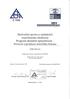 Obsah. Příloha (celkový počet stran přílohy 20) Závěrečná zpráva o výsledcích experimentu shodnosti ZZB 2013/2