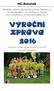 VÝROČNÍ ZPRÁVA vypracováno v souladu s pravidly stanovenými v rámci SRS (Social Reporting Standard)