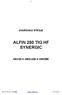 ALFIN 250 TIG HF SYNERGIC